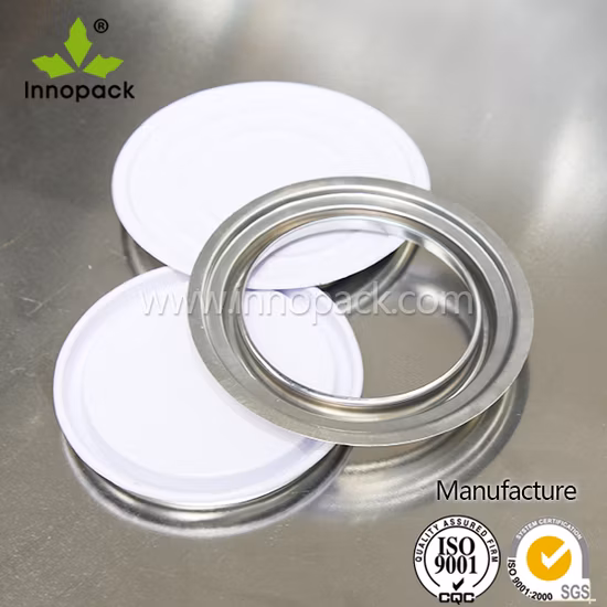 Tin Can Component, Tin Can Components 105mm, # 404 Paint Metal Tin Can Lid, Ring and Bottom