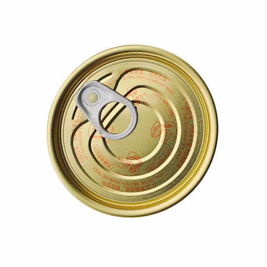 Full Aperture Easy Open End Eoe Seamed with Food Can